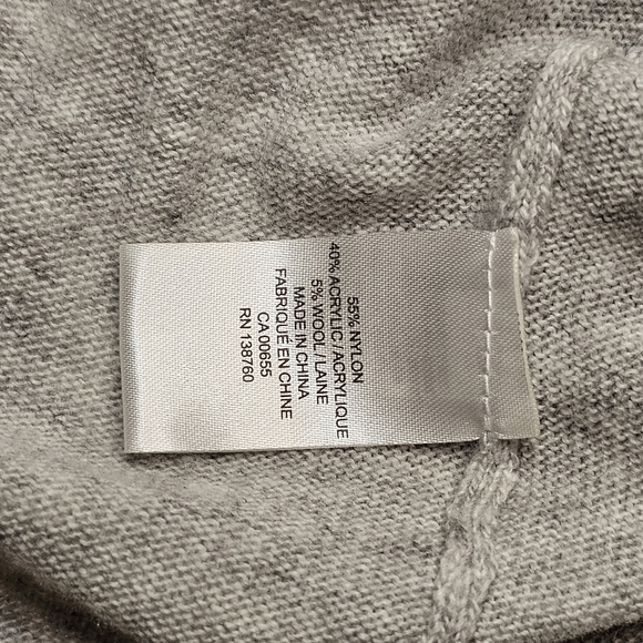 RW & Co Women's Wool Blend Ruffle Sweater Dress Size S - Picture 4 of 5